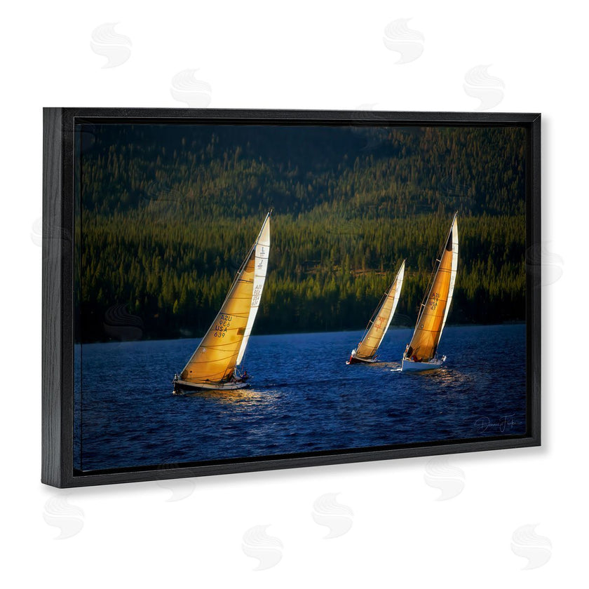 Dennis Frates | Floating Sailboat Trio