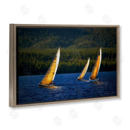 Dennis Frates | Floating Sailboat Trio