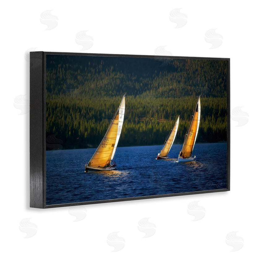 Dennis Frates | Floating Sailboat Trio