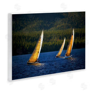 Dennis Frates | Floating Sailboat Trio