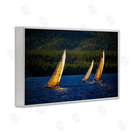 Dennis Frates | Floating Sailboat Trio