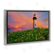 Dennis Frates | Lighthouse and Floral Meadow