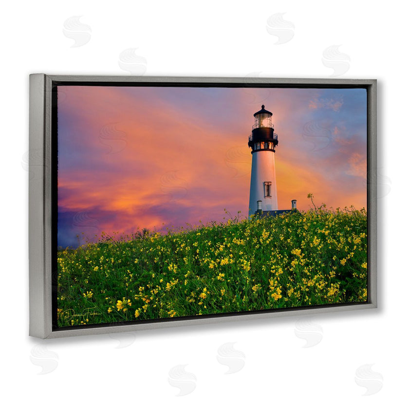 Dennis Frates | Lighthouse and Floral Meadow