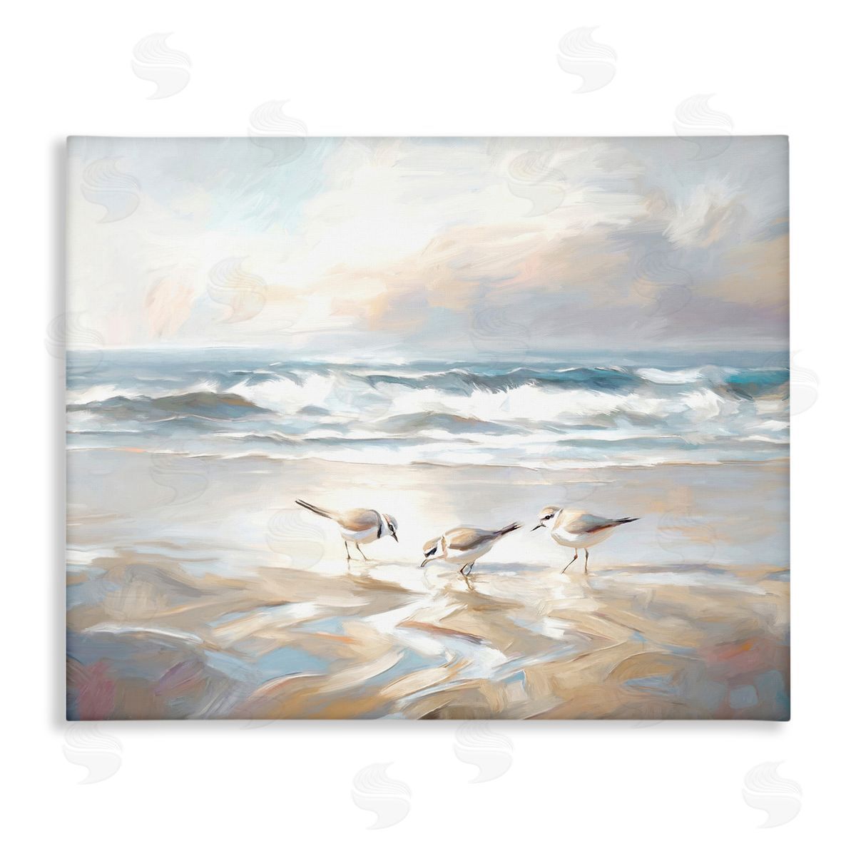 Blue Haven Bay Canvas Wall Art, Home Decor by Ramona Murdock