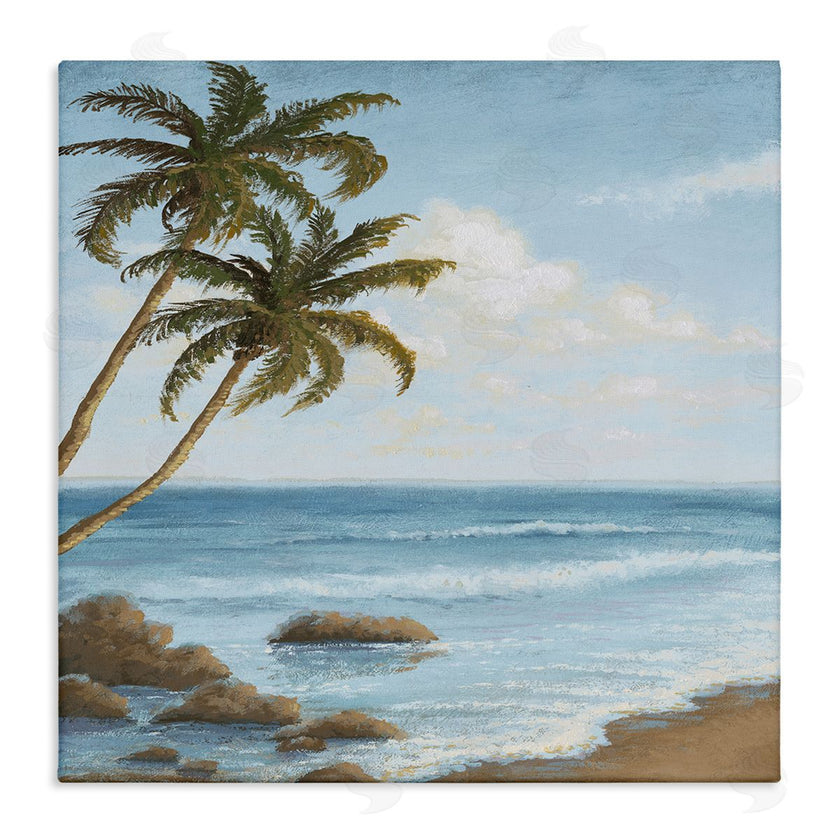 Michael Marcon | Palm Trees Looming Beach