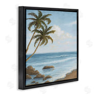 Michael Marcon | Palm Trees Looming Beach