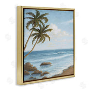 Michael Marcon | Palm Trees Looming Beach