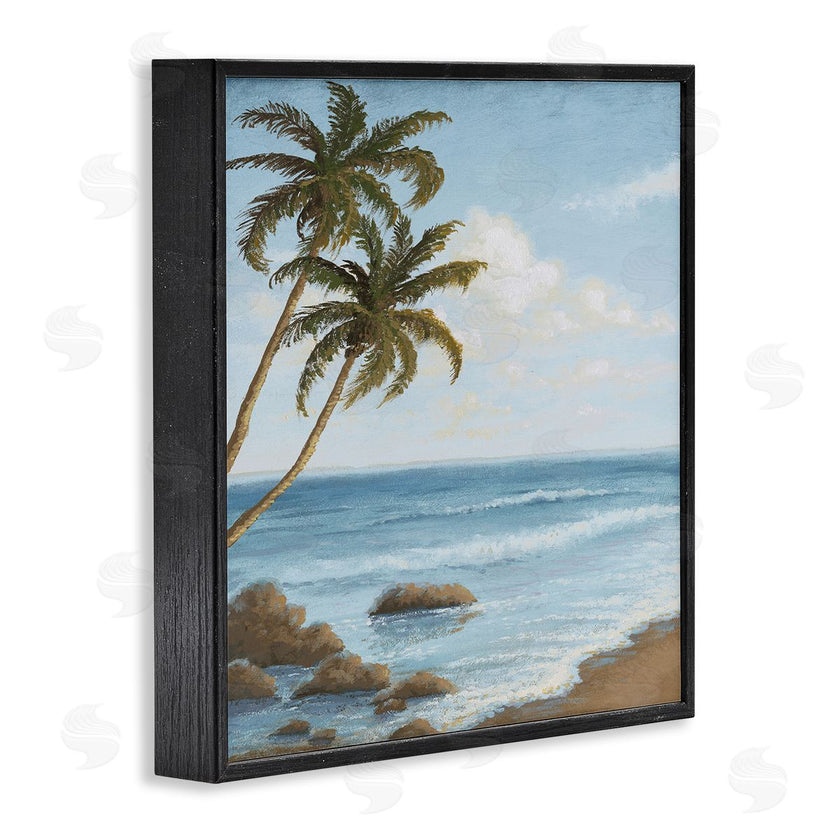 Michael Marcon | Palm Trees Looming Beach