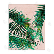 Patricia Pinto | Flowing Palms on Pink