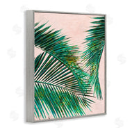 Patricia Pinto | Flowing Palms on Pink