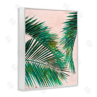Patricia Pinto | Flowing Palms on Pink