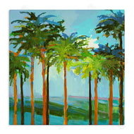 Jane Slivka | Tall Palms Abstraction