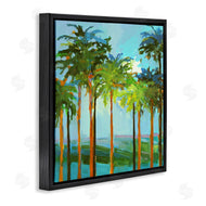 Jane Slivka | Tall Palms Abstraction