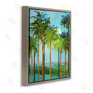 Jane Slivka | Tall Palms Abstraction