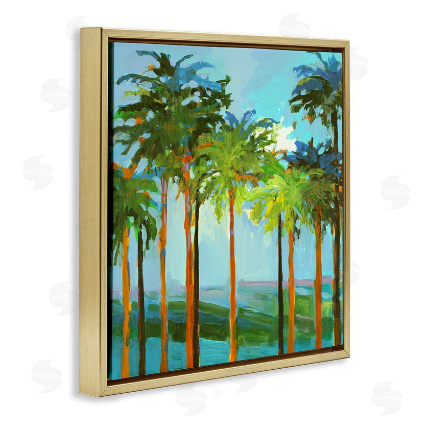 Jane Slivka | Tall Palms Abstraction