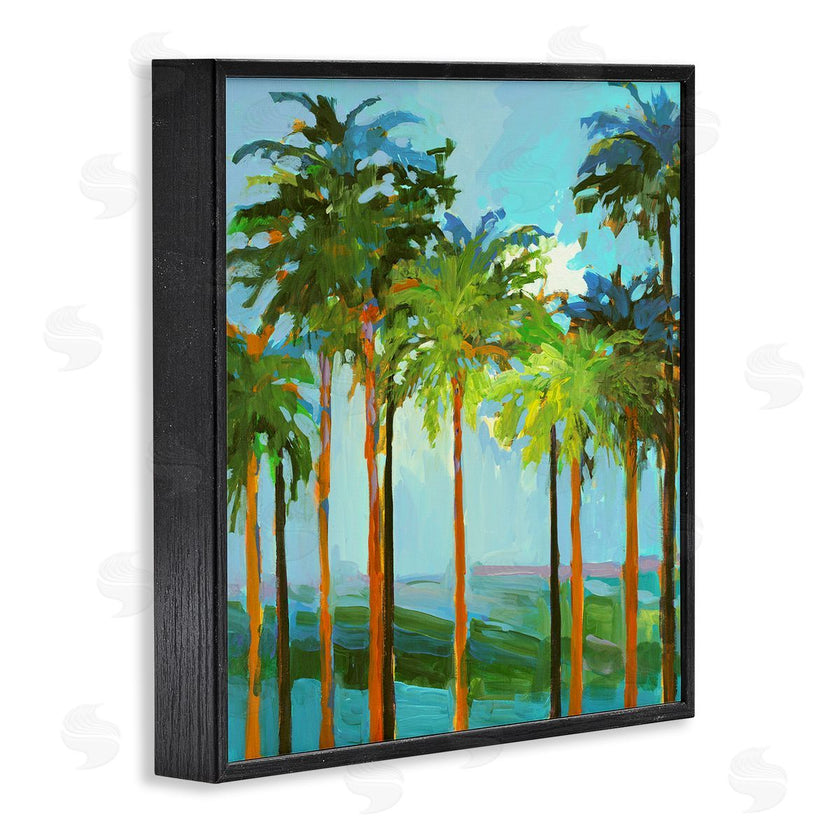 Jane Slivka | Tall Palms Abstraction
