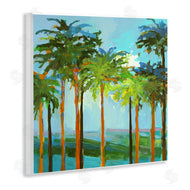 Jane Slivka | Tall Palms Abstraction