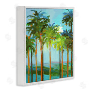 Jane Slivka | Tall Palms Abstraction