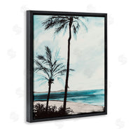 Linda Baliko | Beach Palm Silhouettes