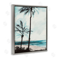 Linda Baliko | Beach Palm Silhouettes