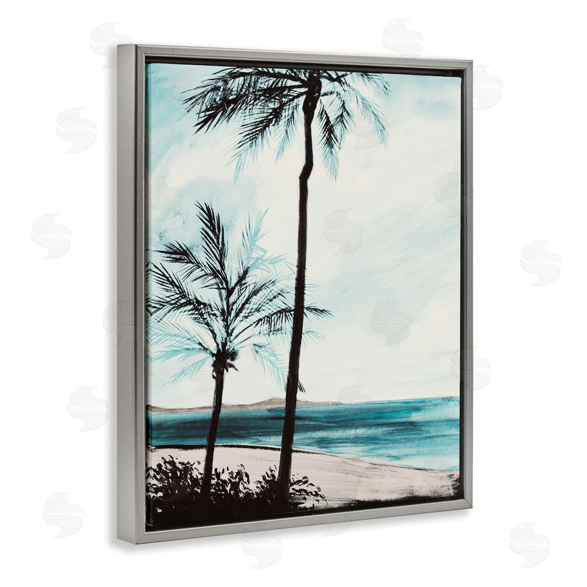 Linda Baliko | Beach Palm Silhouettes
