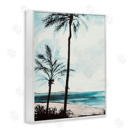 Linda Baliko | Beach Palm Silhouettes