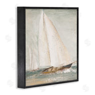 Patricia Pinto | Vintage Splashing Sailboat