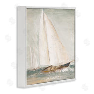 Patricia Pinto | Vintage Splashing Sailboat