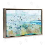 Dan Meneely | Abstract Birds Over Beach
