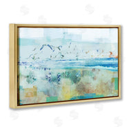 Dan Meneely | Abstract Birds Over Beach