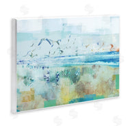 Dan Meneely | Abstract Birds Over Beach