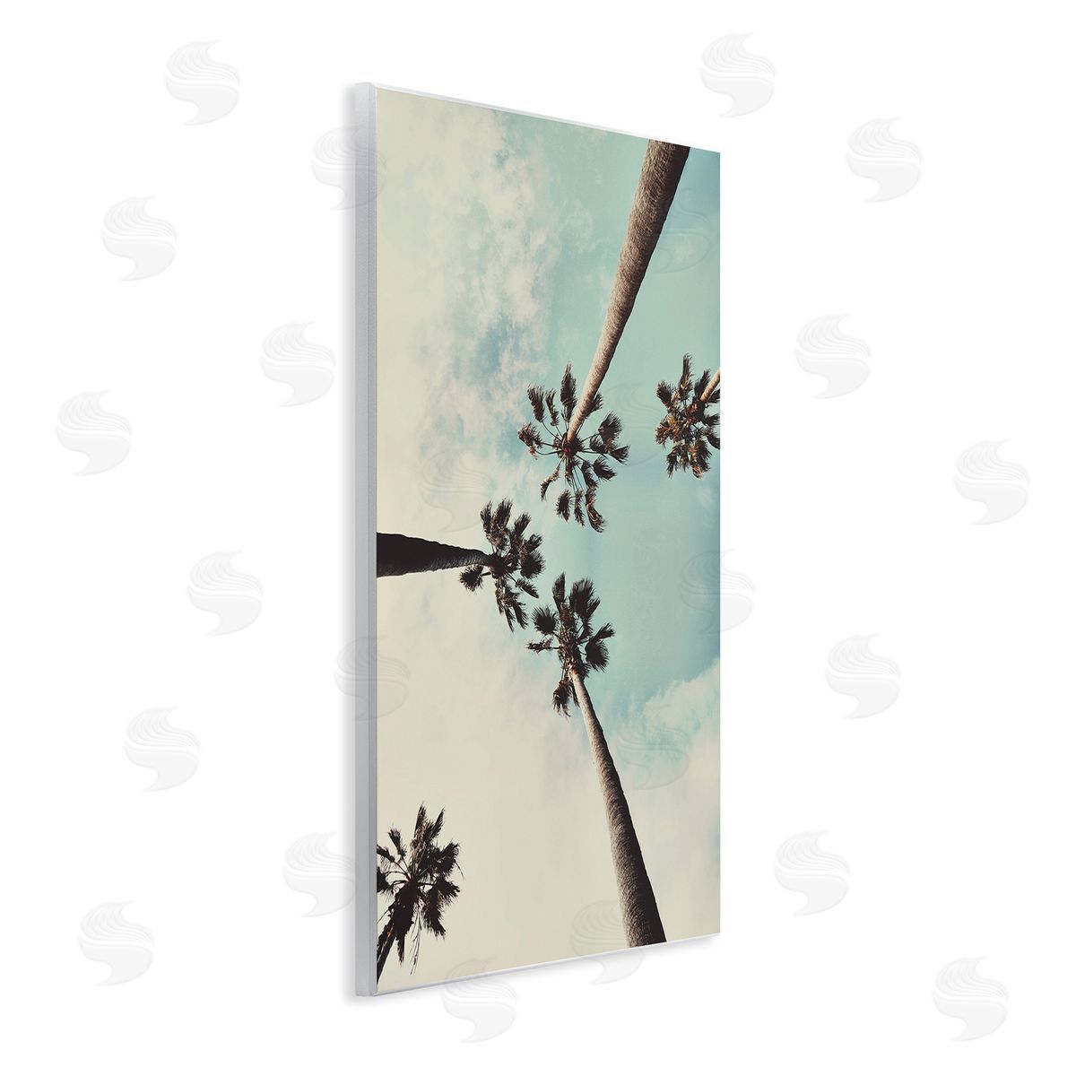 Centric Tropical Palms Wood Plaque Wall Art, Home Decor by Wil Stewart