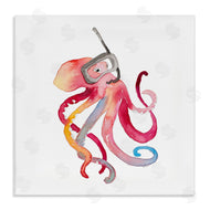 Lanie Loreth | Snorkel Mask Octopus