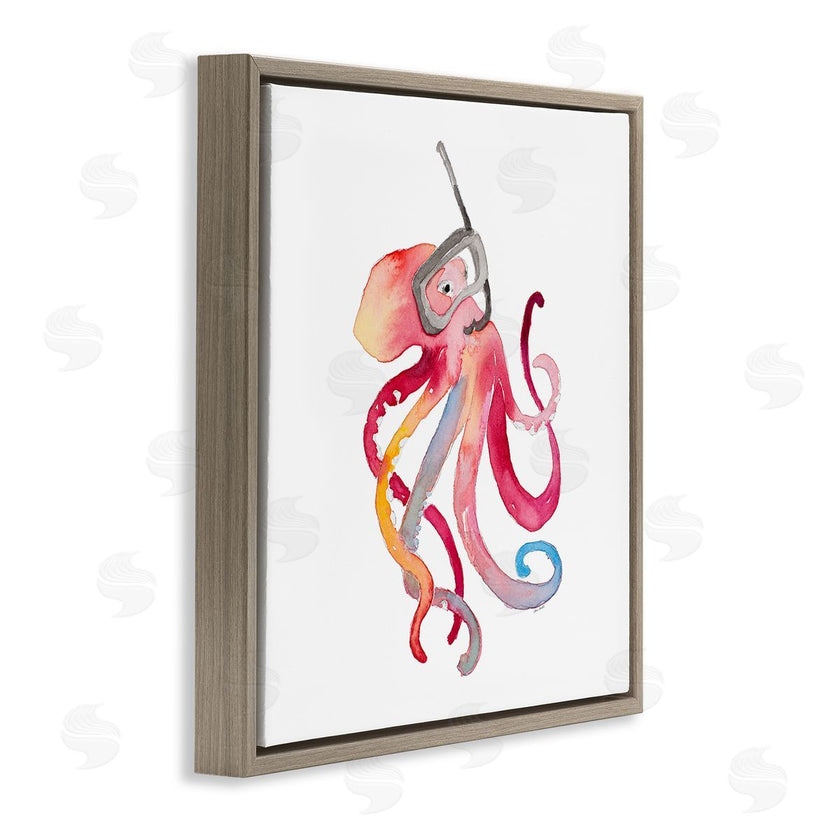 Lanie Loreth | Snorkel Mask Octopus