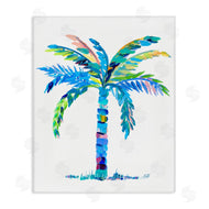 Julie DeRice | Bold Blue Palm Tree