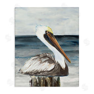 Julie DeRice | Resting Beach Pelican