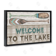 Elizabeth Medley | Rustic Welcome Lake Oars
