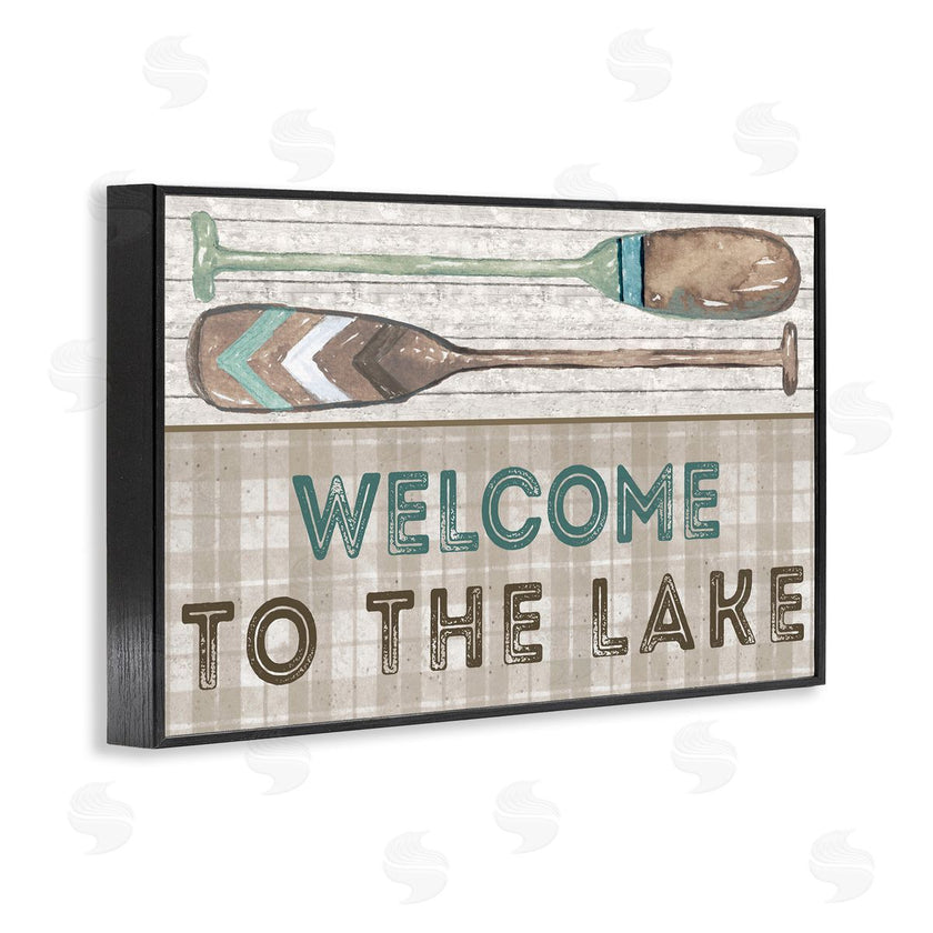 Elizabeth Medley | Rustic Welcome Lake Oars