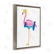 Julie DeRice | Glamorous Beach Flamingo