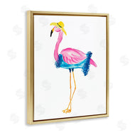 Julie DeRice | Glamorous Beach Flamingo