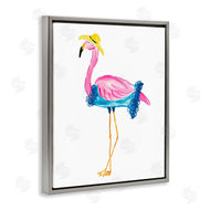 Julie DeRice | Glamorous Beach Flamingo