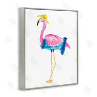 Julie DeRice | Glamorous Beach Flamingo