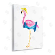 Julie DeRice | Glamorous Beach Flamingo