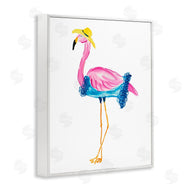 Julie DeRice | Glamorous Beach Flamingo