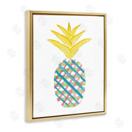 Julie DeRice | Plaid Patterned Pineapple