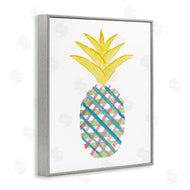 Julie DeRice | Plaid Patterned Pineapple