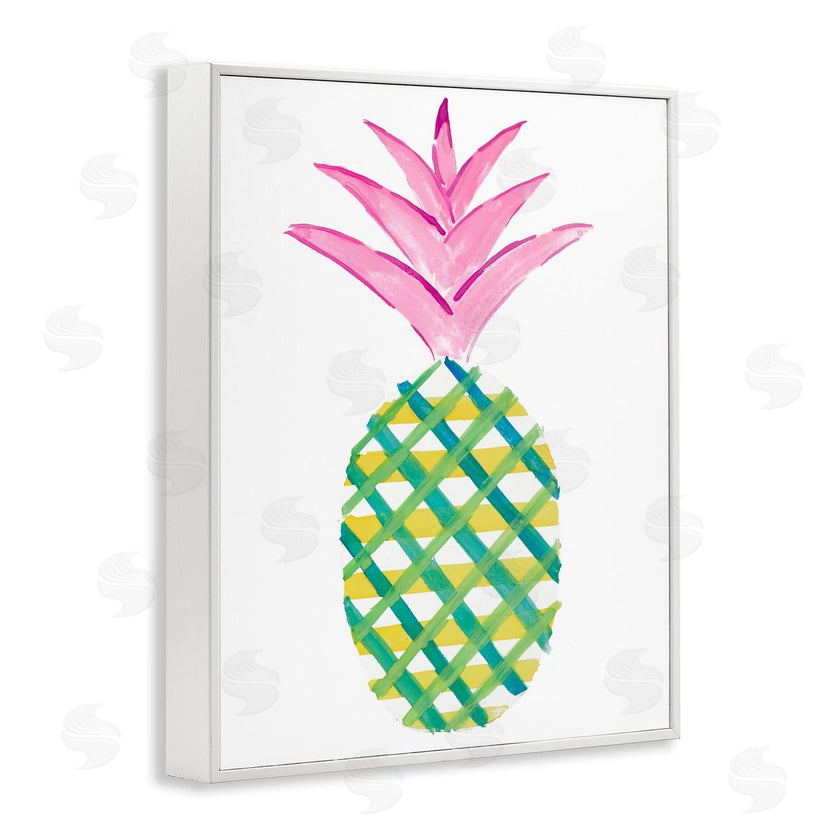Julie DeRice | Tropical Plaid Pineapple