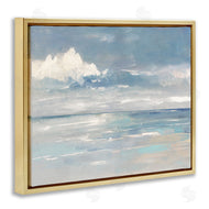 Sally Swatland | Beach Clouds Reflection