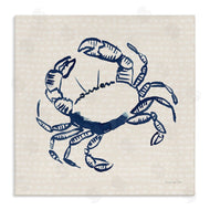 Mercedes Lopez Charro | Aquatic Crab on Beige