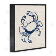 Mercedes Lopez Charro | Aquatic Crab on Beige